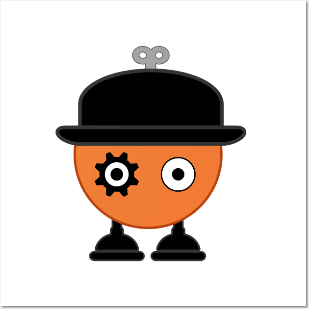 Clockwork Orange Minimalism Wall Art by thatgeekwiththeclipons@outlook.com